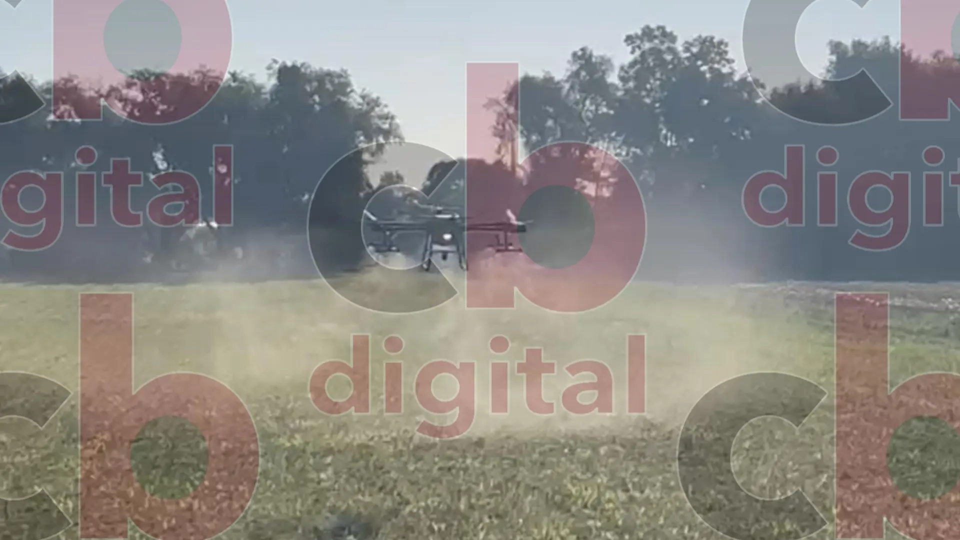 El mantenimiento de cultivos con drones agrícolas