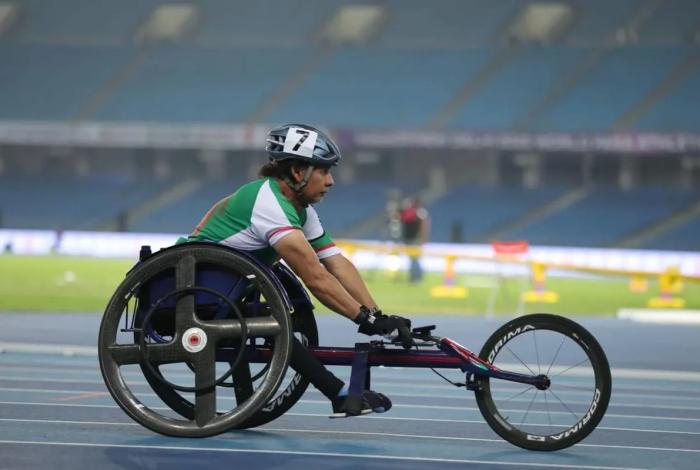 El michoacano Salvador Hernández cerca del podio en el Mundial de Para Atletismo Nueva Delhi 2025