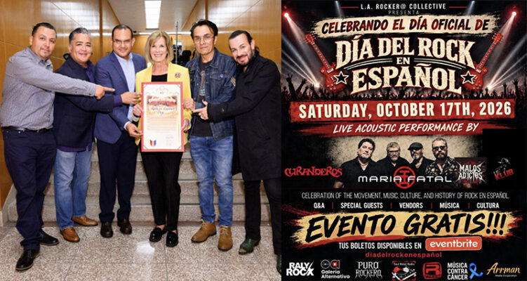 El primer aniversario del “Dia Del Rock En Español En Los Ángeles” tendrá una gran celebración