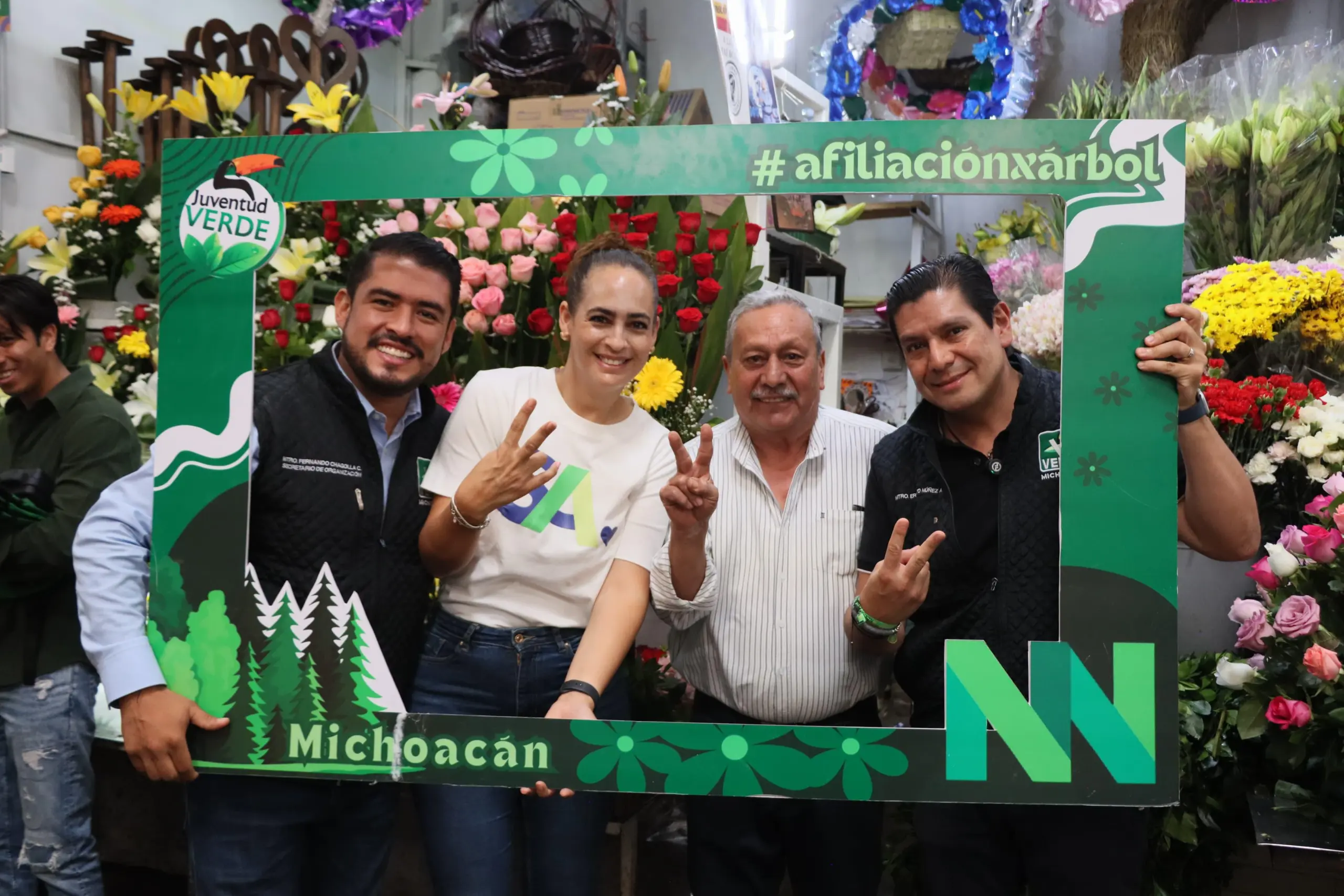 El Verde Michoacán crece en militancia y cumple compromisos donde gobierna