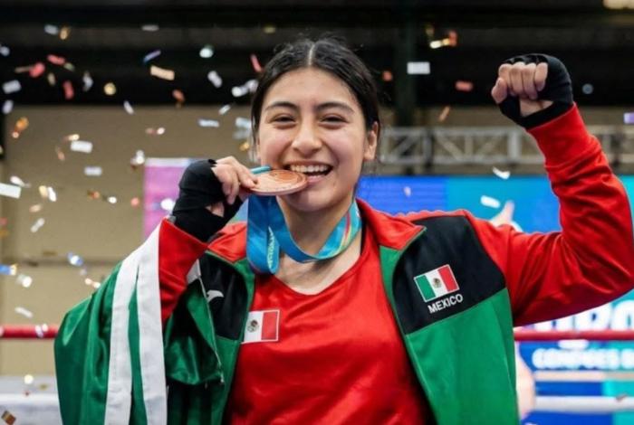 Ella es Sofía Ramírez, medalla de bronce en torneo mundial de boxeo y es de Michoacán