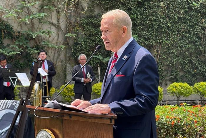 Embajador Johnson reconoce sanciones de EEUU y México a integrantes del Cártel de Jalisco