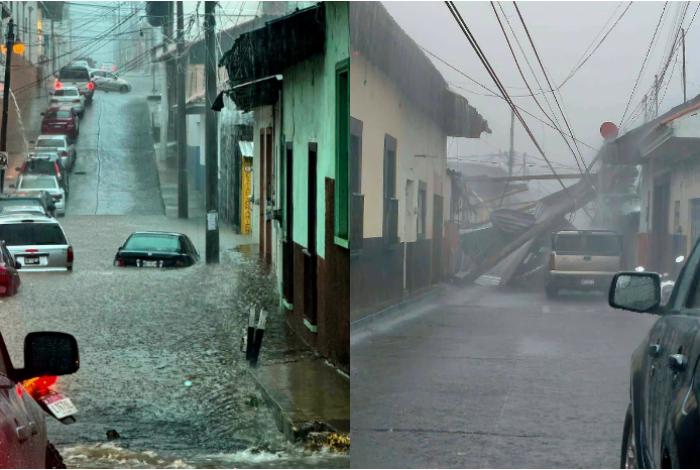 Emiten alerta por fuerte tormenta eléctrica en Uruapan