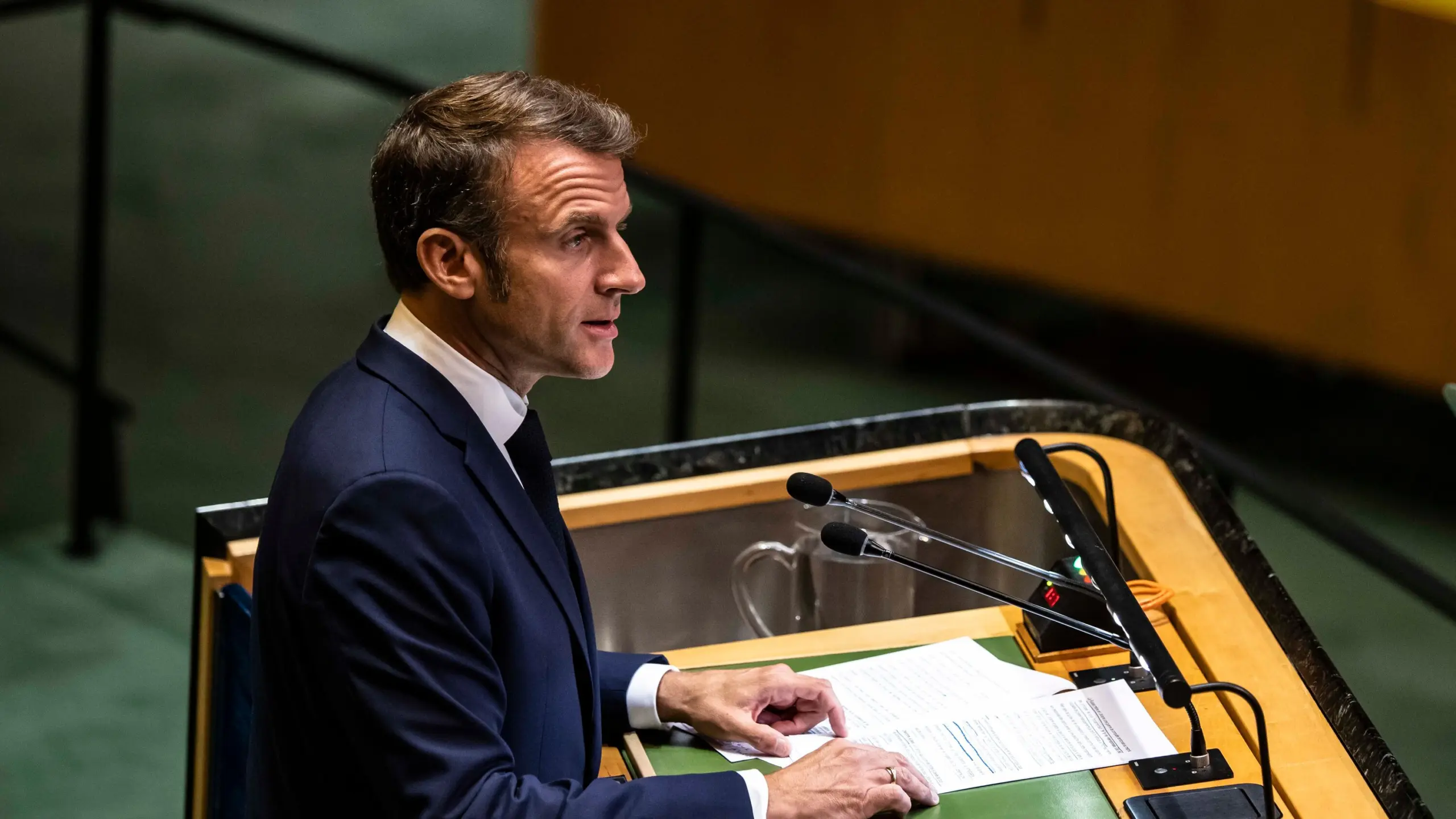 Emmanuel Macron anunció que Francia reconocerá al Estado de Palestina