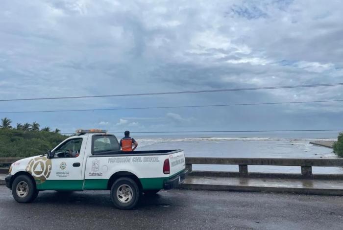 En alerta PC de Michoacán ante formación de la tormenta tropical “Mario