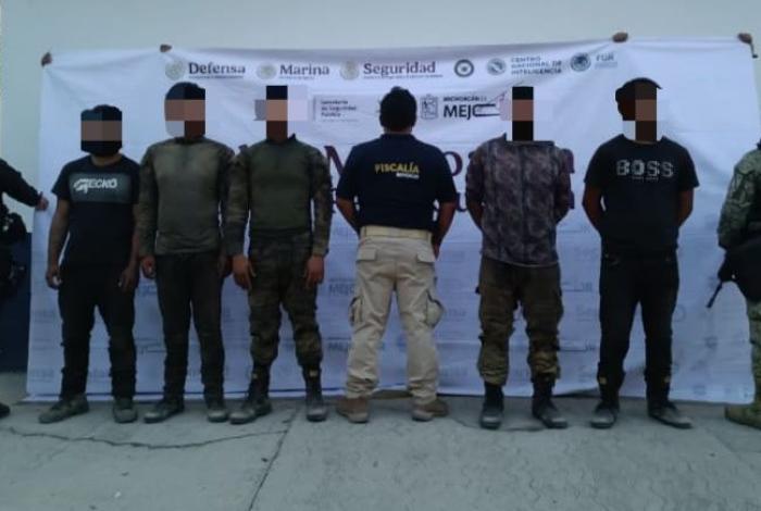 En Buenavista, detenidas 6 personas en posesión de 7 fusiles: SSP