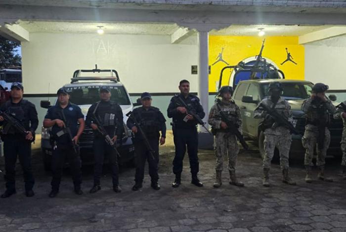 En Cherán, SSP y Defensa instalan Base de Operaciones Interinstitucionales