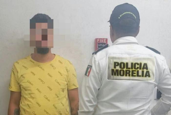 En diferentes intervenciones, Policía Morelia recupera moto robada y detiene a hombre armado