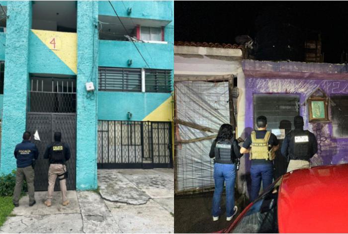En distintos cateos, FGE asegura 3 mil dosis de narcóticos y detiene a siete personas, en Morelia