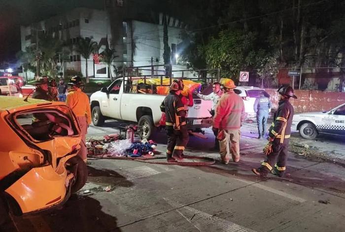 En dos accidentes ocurridos en Morelia cuatro personas resultaron con lesiones