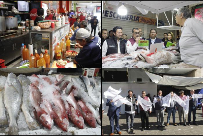 En el Mercado Independencia arranca Operativo Sanitario de Cuaresma; consulta los precios de pescados y mariscos