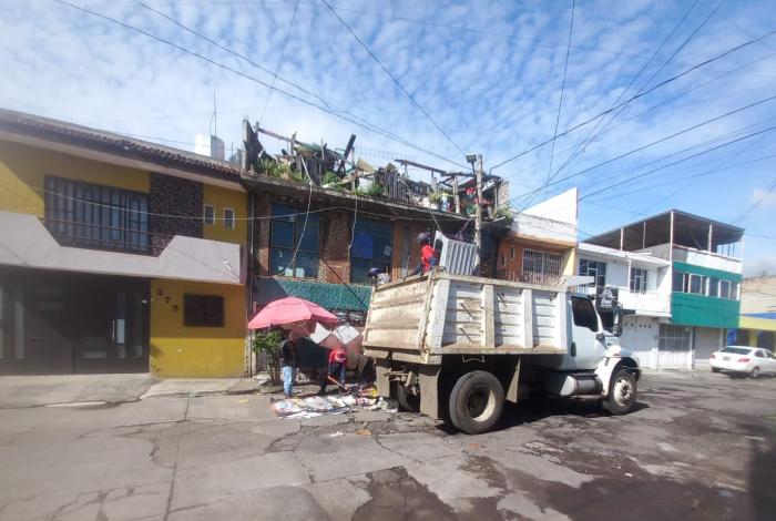 En la incertidumbre, retiro de basura acumulada en colonia Las Margaritas