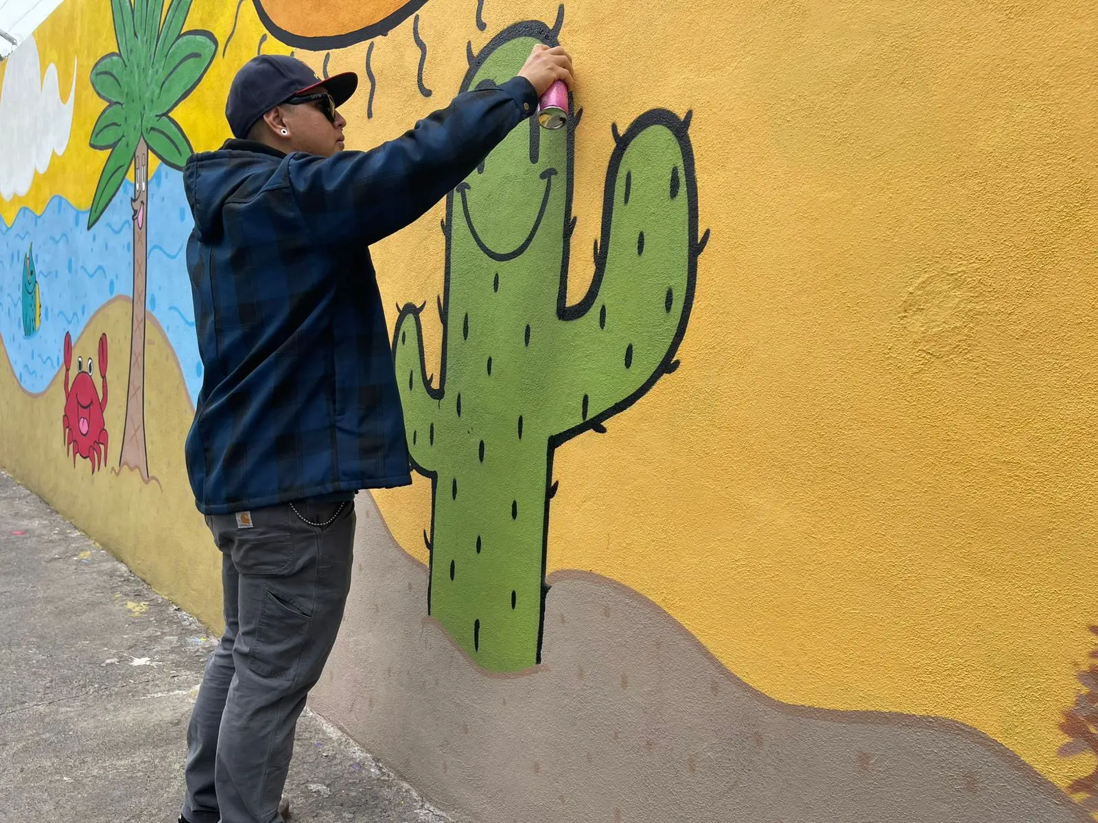 En las calles de Morelia, el gris se vuelve color