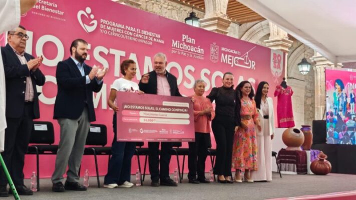 “En Michoacán no se gasta, se invierte por la vida para vencer al cáncer”: Bedolla