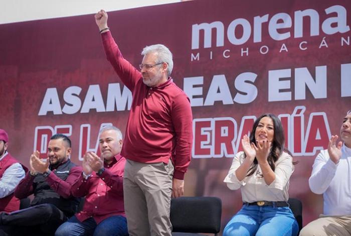 En Michoacán ya es tiempo de que una mujer sea gobernadora: Bedolla