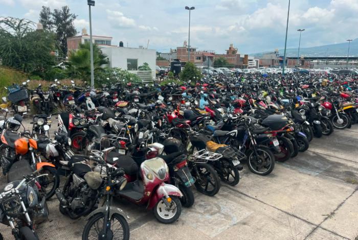 En Morelia han retirado 600 motos irregulares; invitarán activistas a participar en operativos