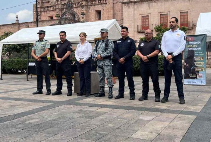 En Morelia, SSP impulsa Estrategia Nacional contra la Extorsión