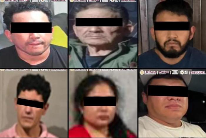 En operaciones simultáneas, en Michoacán se detuvo a 6 personas relacionadas con los delitos de extorsión y secuestro