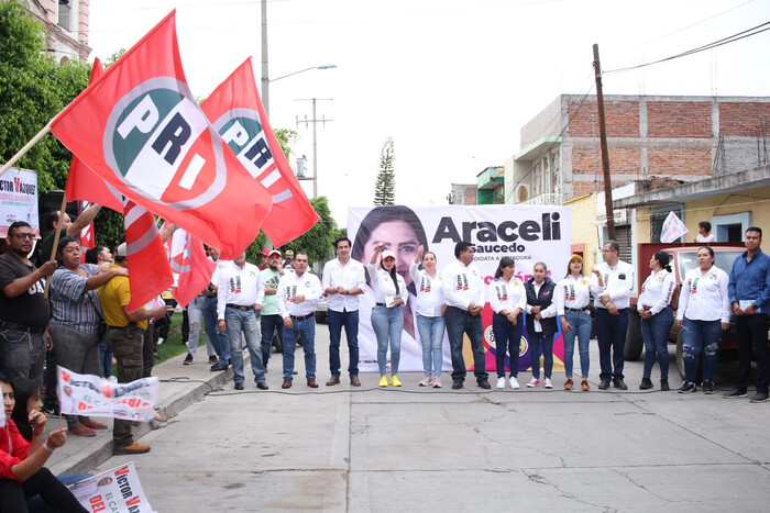  En Puruándiro, compromete Araceli Saucedo trabajo decidido para potenciar el desarrollo de la región