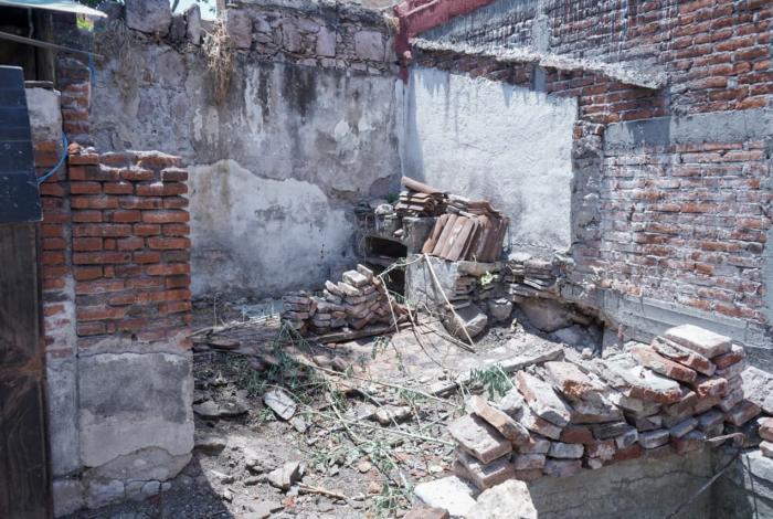 En riesgo de derrumbe, inmueble asegurado y ocupado por colectivo Lo Común