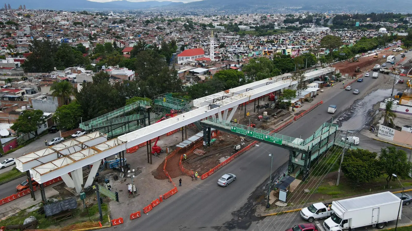 En septiembre quedará listo el puente sur del distribuidor vial Eréndira