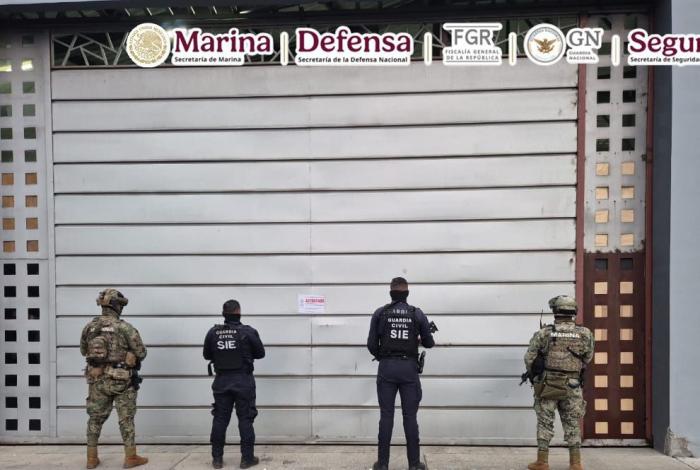 En un operativo conjunto, el gabinete de seguridad y autoridades locales aseguran laboratorios clandestinos en Michoacán