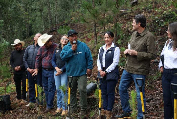 Encabeza Alfonso Martínez jornada de reforestación en Morelia