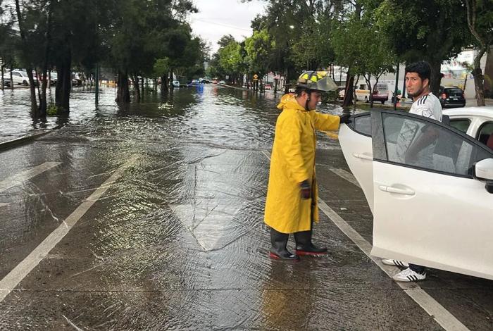 Encharcamientos, sin daños mayores, reporta PC tras tormenta en Morelia