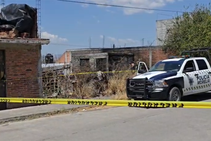 Encuentran un cadáver calcinado en Ampliación La Soledad, al norte de Morelia