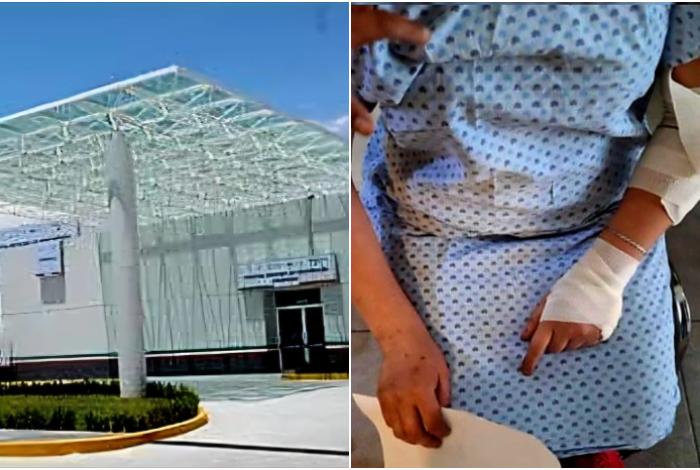 Enfurecido sujeto ataca a machetazos a su hermana y la deja herida, en Apatzingán