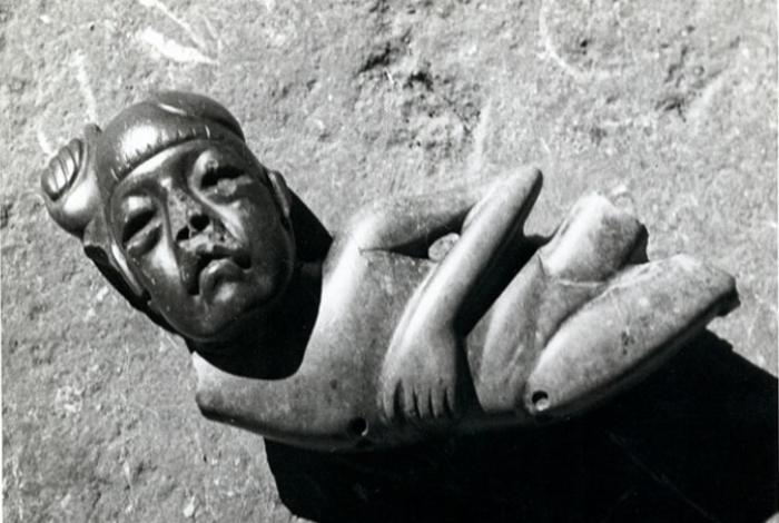 Enigma arqueológico: La figurilla olmeca de 2 mil años hallada en una tumba tarasca de Tzintzuntzan