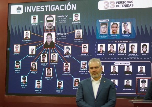 Entre 89 y 93%, avance en investigacion de hom1cidios de Manzo, Bravo y Rangel Vieyra