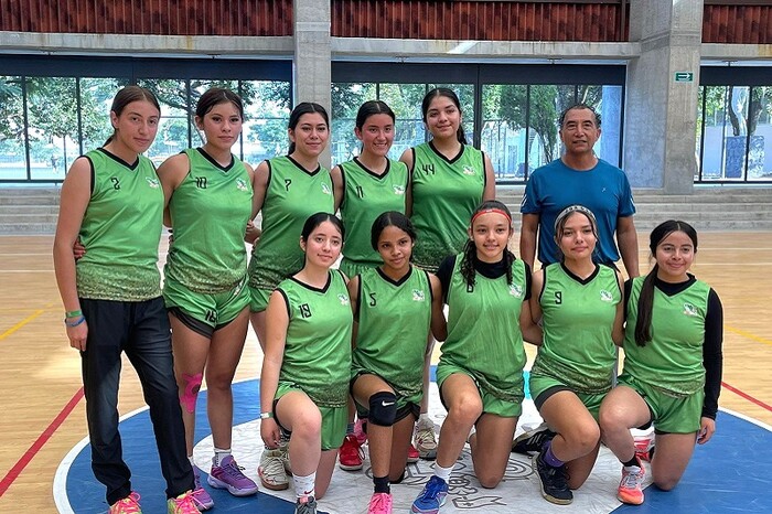  Equipo femenil del Cecytem gana oro en Encuentro Nacional Deportivo