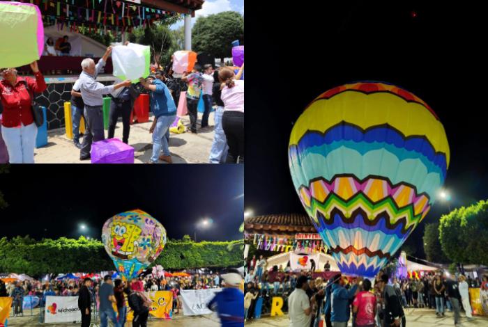 ¡Es hoy! Sectur invita a vivir la magia de los globos de Cantoya hoy en Tiríndaro