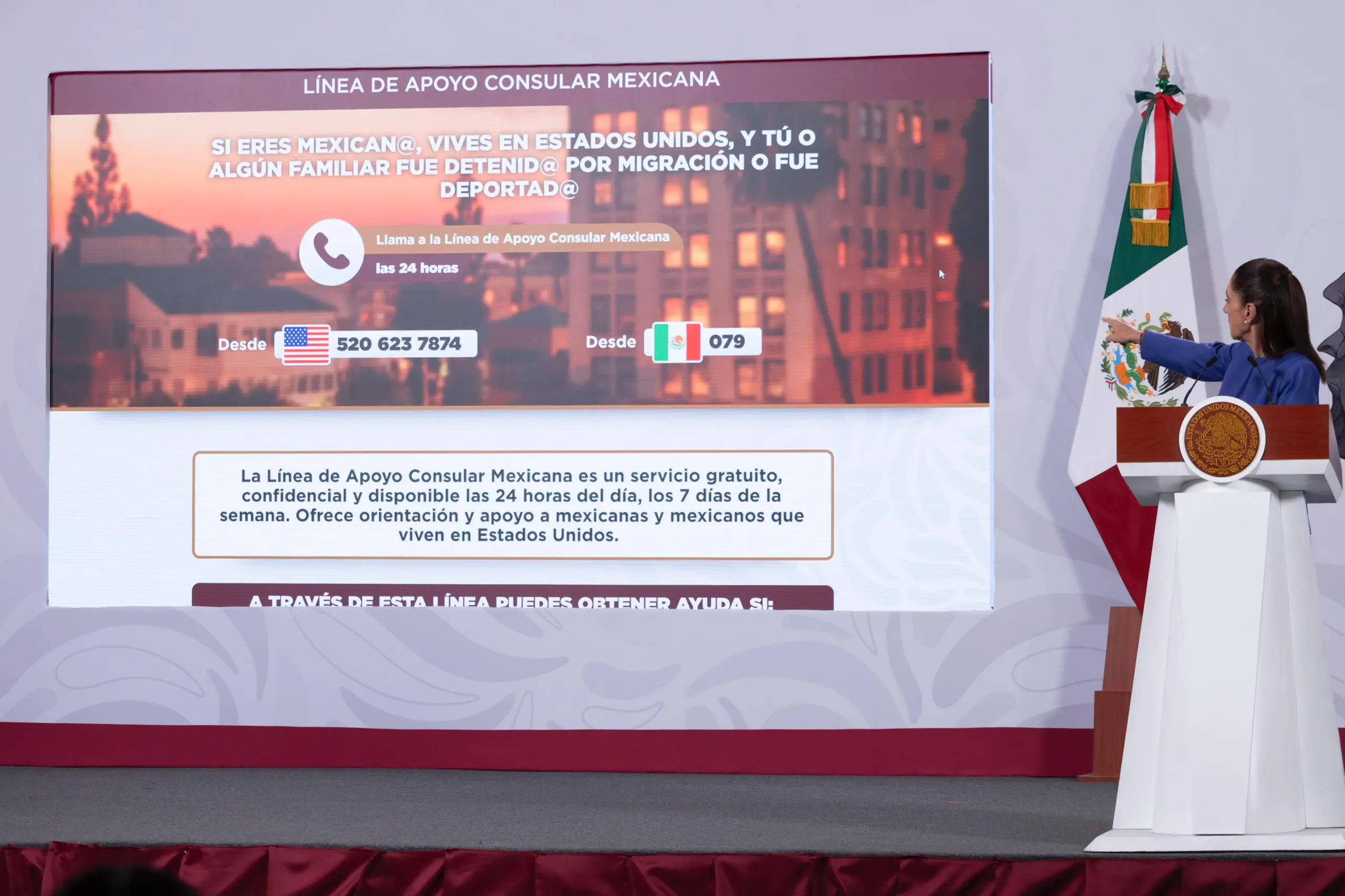 ESTAMOS FORTALECIENDO LOS CONSULADOS DE MÉXICO EN EU: PRESIDENTA CLAUDIA SHEINBAUM; SRE HA INVERTIDO MÁS DE 31 MDP PARA ATENDER A 2 MIL 334 MEXICANOS