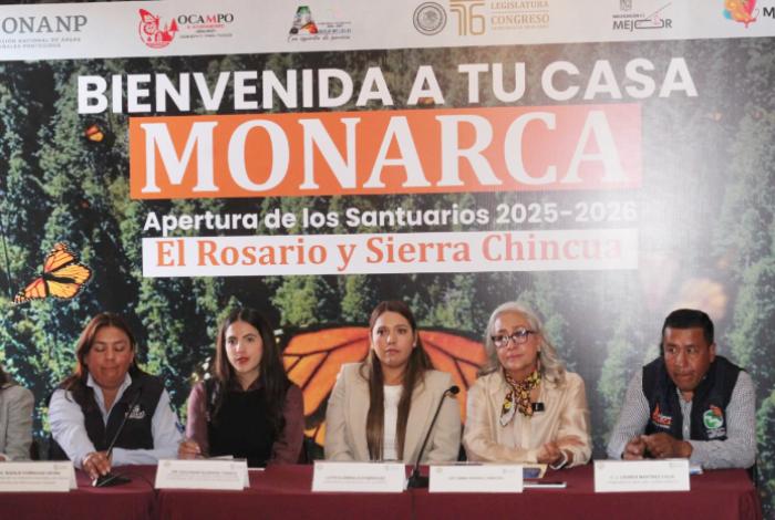 Este viernes abren los santuarios de la mariposa monarca en Michoacán