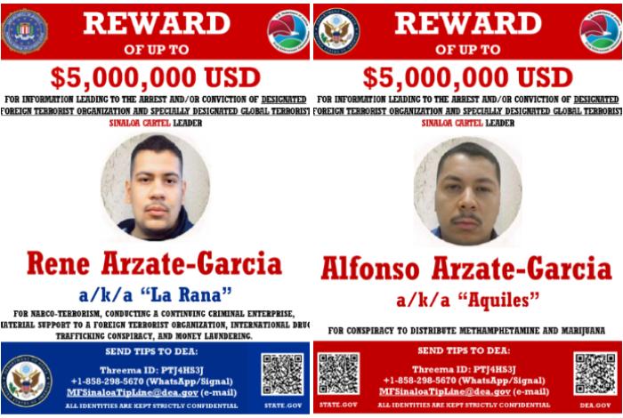 EUA acusa de narcoterrorismo a ‘La Rana’ y ofrece 5 mdd por su captura