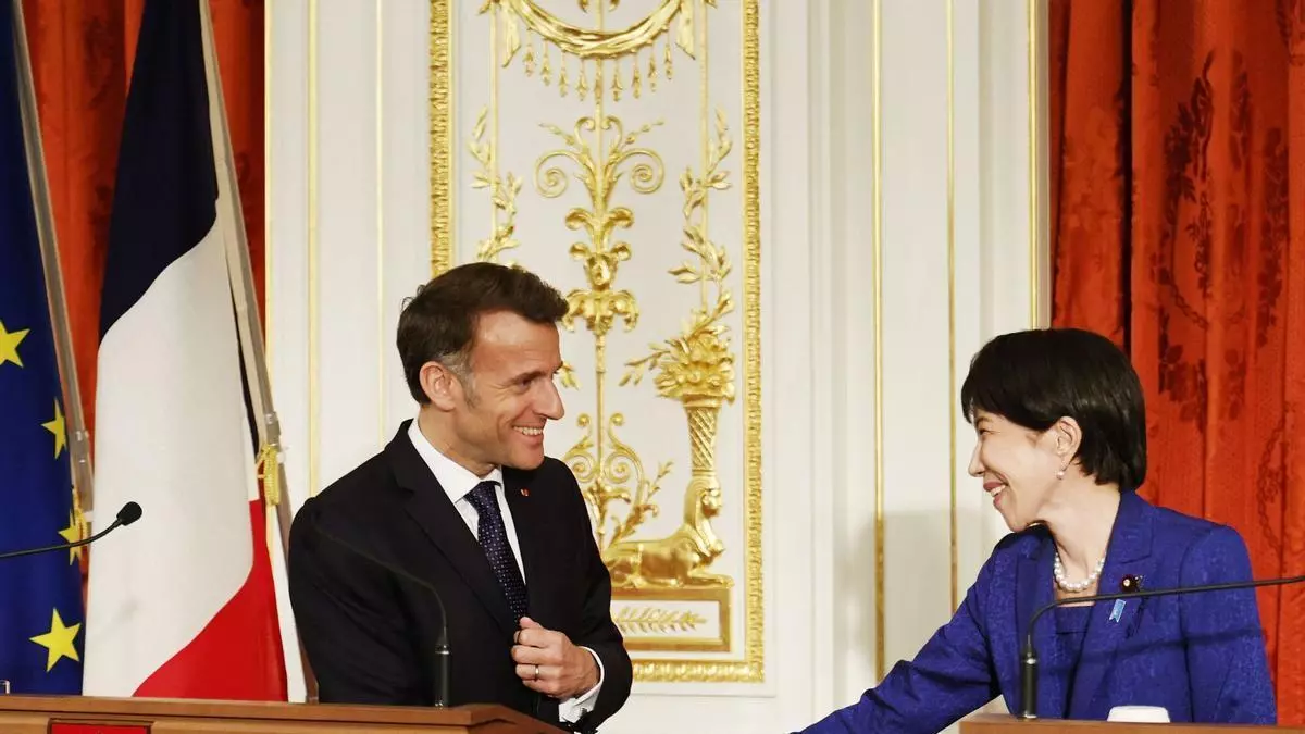 Europa es “un continente más lento que otros” en tiempos de guerra, dice Macron en Tokio