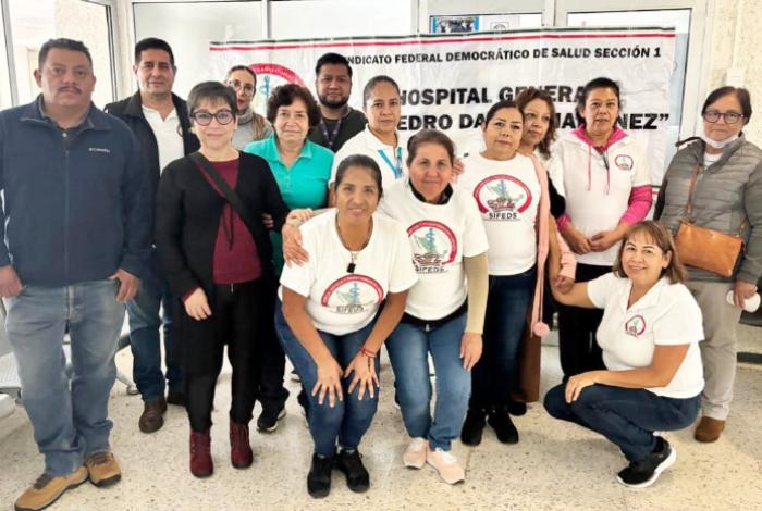Exigen destitución de directivos del Hospital General de Uruapan por violentar derechos laborales