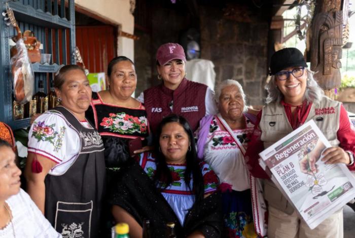 Fabiola Alanís desde Pátzcuaro: Morena seguirá en las calles, en las plazas y con la organización del pueblo