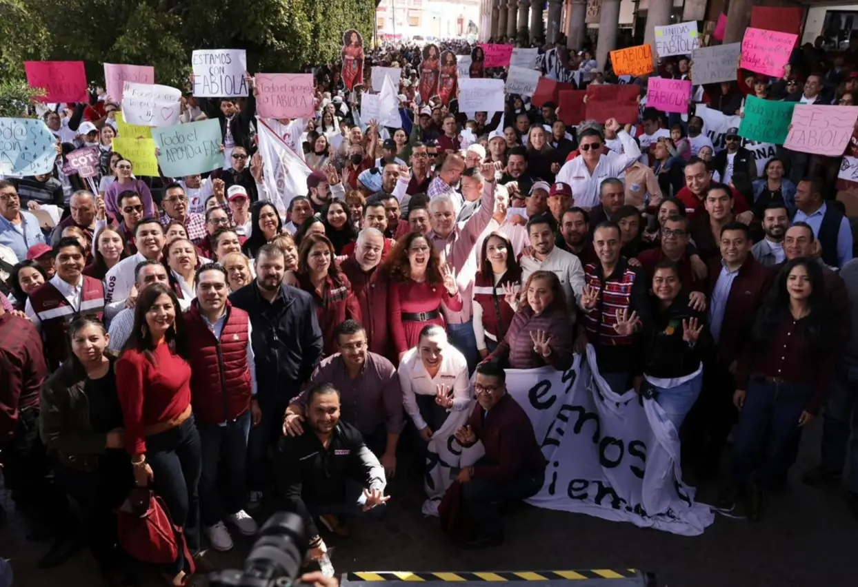  Fabiola Alanís reconoce fuerza de la base morenista en Zamora y La Piedad: “Con el pueblo todo, sin el pueblo nada”
