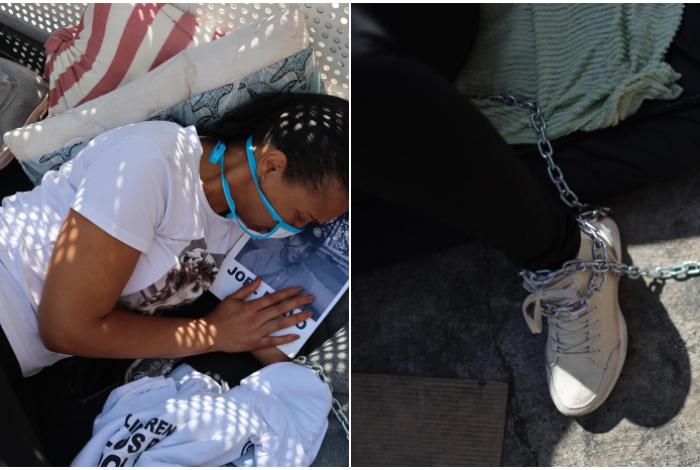 Familiares de presos políticos cumplen 24 horas en huelga de hambre en Caracas