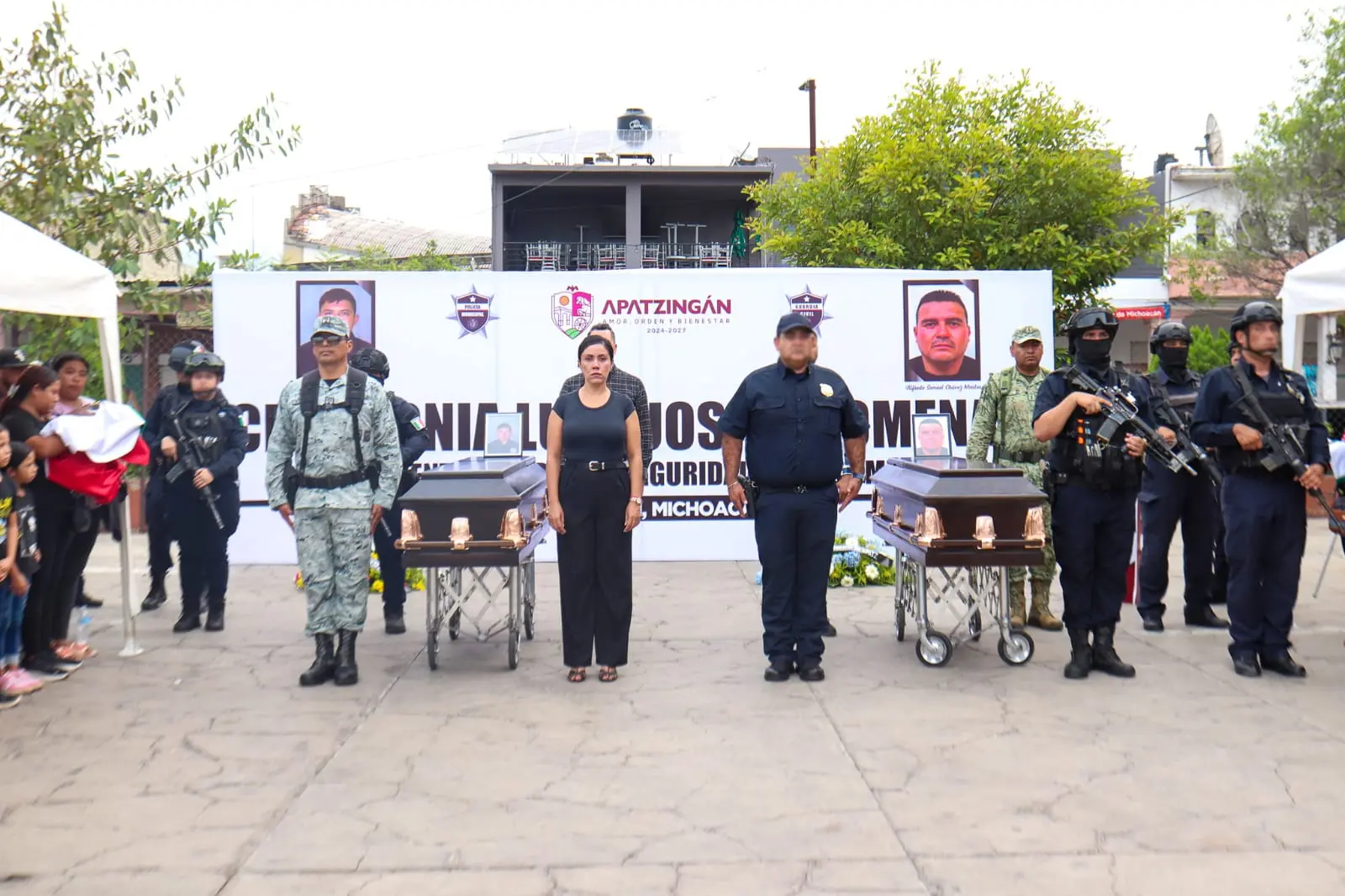 Fanny Arreola, encabezo homenaje a Policías caídos este fin de semana