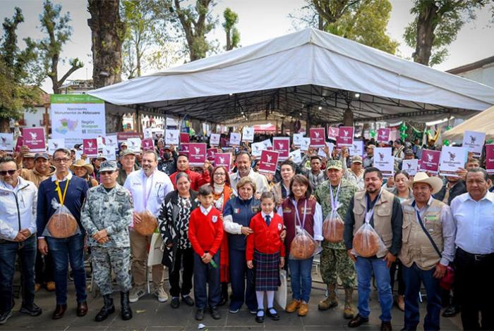 Feria del Bienestar en Pátzcuaro: Se integran 5 mil 514 personas a Sembrando Vida, informa el Gobierno de México