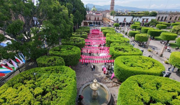 Feria Rosa: antojitos y solidaridad en el corazón de Morelia
