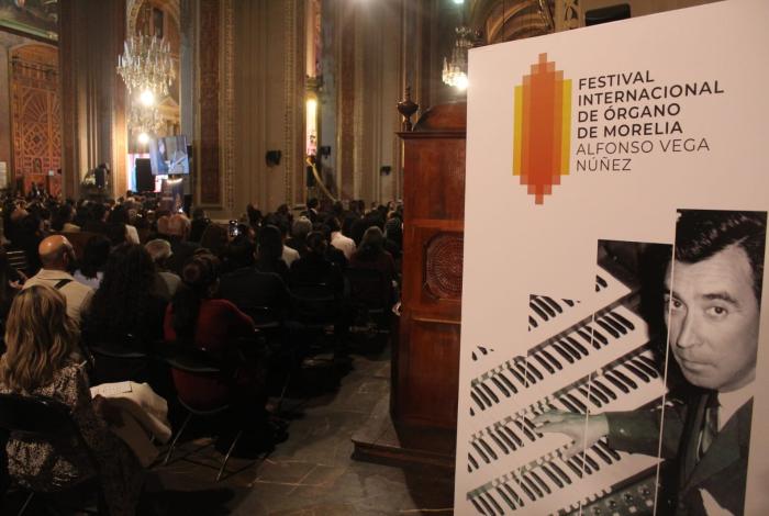 Festival del Órgano fortalece identidad artística y musical de Morelia: SeCultura
