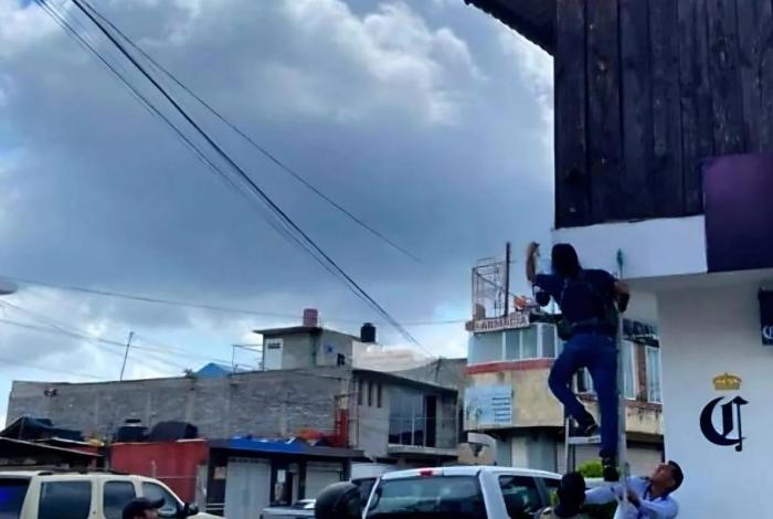 FGE y Sedena desmantelan red de cámaras de vigilancia del Narco en Uruapan