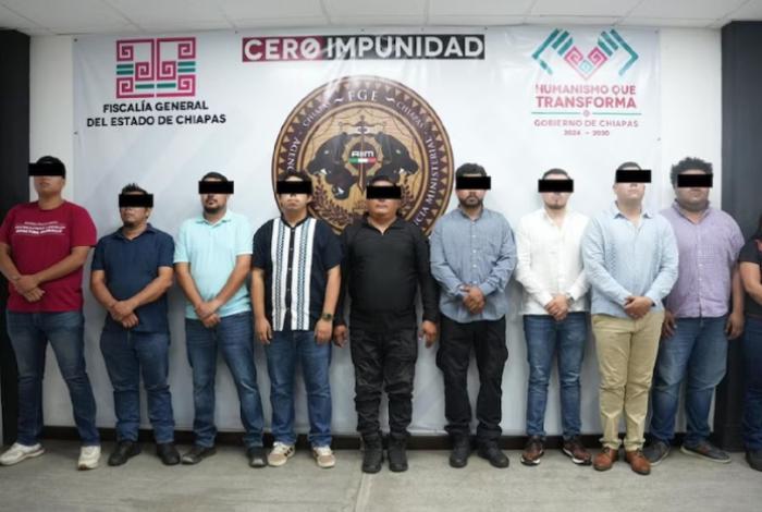 Fiscalía detiene a 10 policías por presunta tortura a detenidos en Chiapas (Video fuerte)