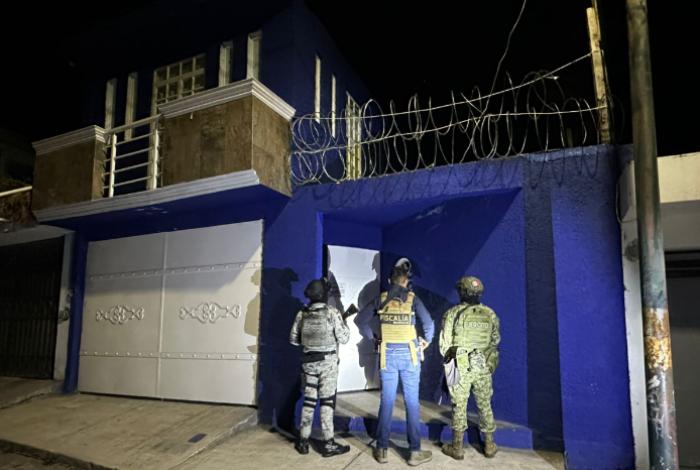 Fiscalía General asegura inmueble y narcótico durante cateo realizado en Morelia