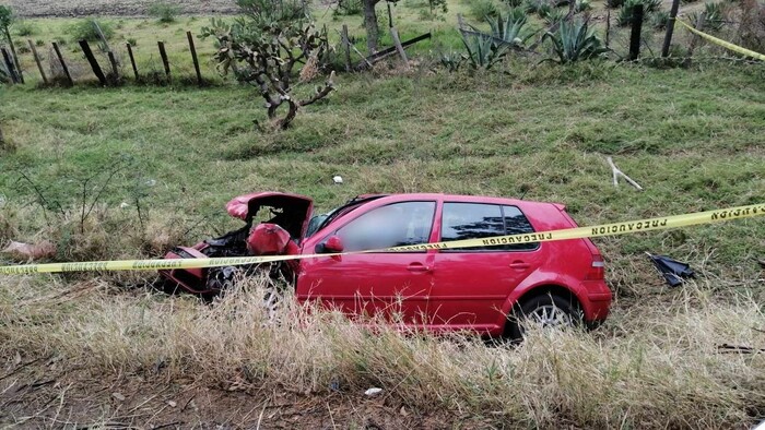 #Foto | Muere hombre tras choque entre 2 vehículos en la región de Charo